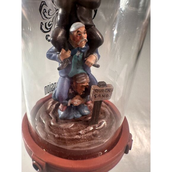 Disney Haunted Mansion Ornament Quicksand Men Stretching Room Sketchbook - Picture 7 of 12